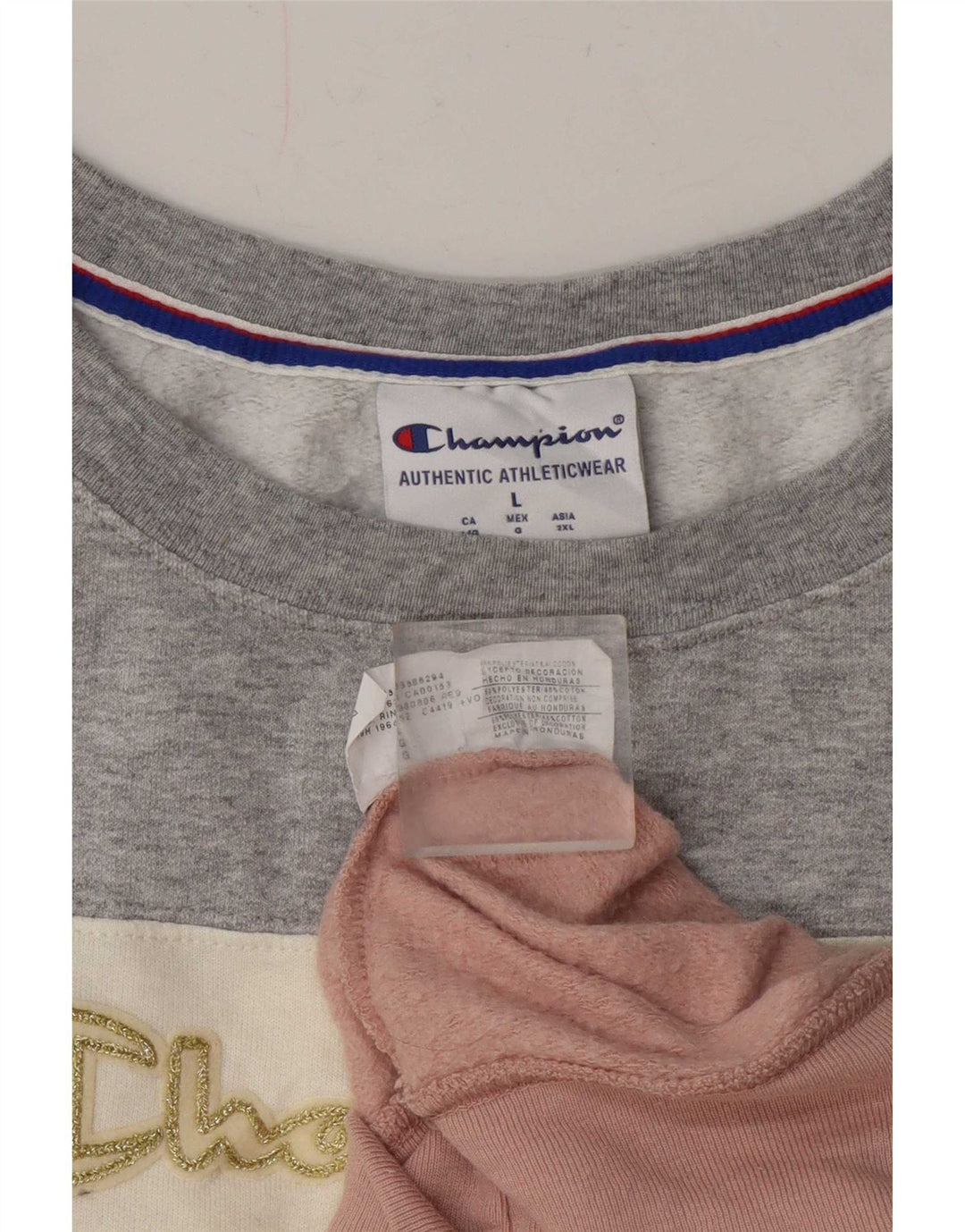 Felpa da donna Champion UK 16 Large multicolore Colourblock