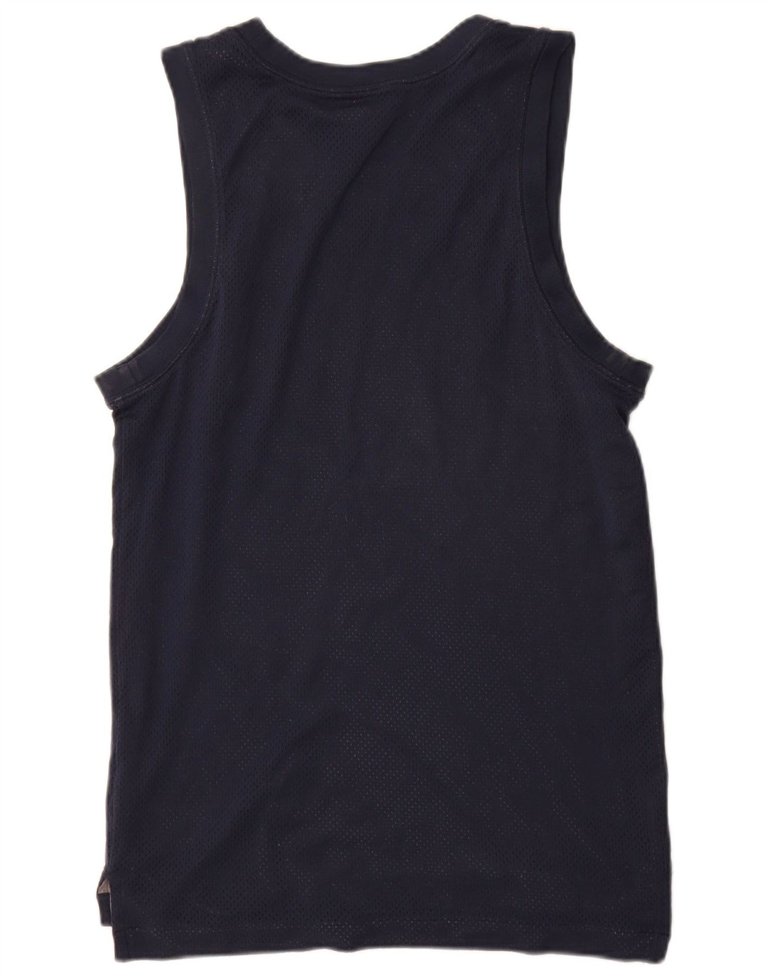 Canotta grafica Nike da uomo, piccola, in poliestere blu navy