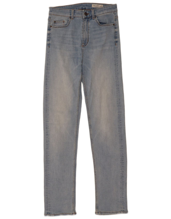 Jeans dritti Sophia da donna Marks & Spencer UK 10 piccoli W28 L31 blu