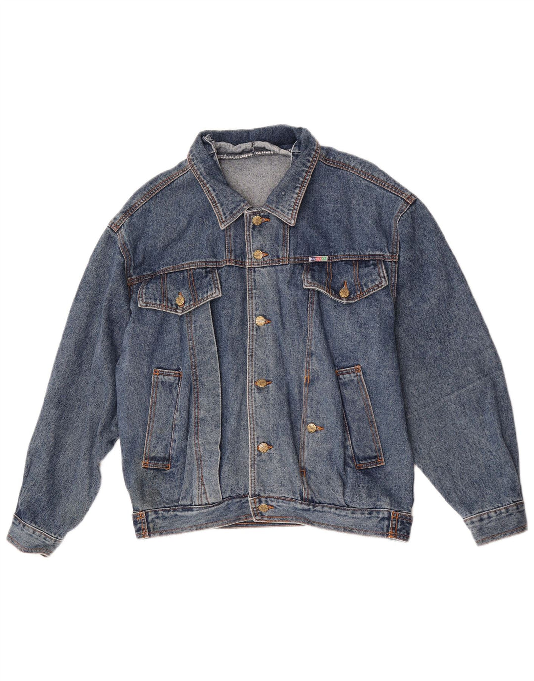 Giacca di jeans da uomo MONTANA UK 40 grande blu