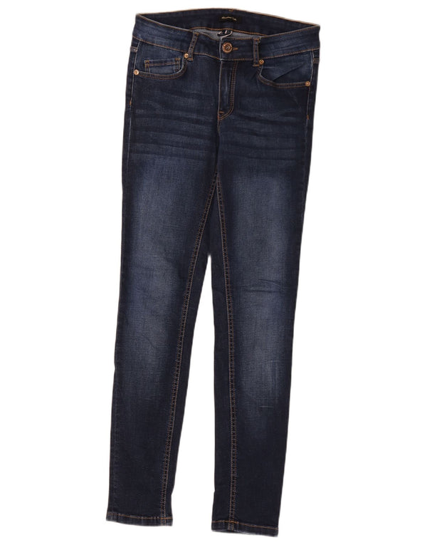 Jeans skinny da donna Massimo Dutti EU 36 XS W26 L28 Blu navy