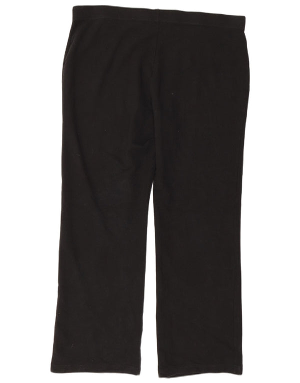 Pantaloni da tuta da donna MARKS & SPENCER UK 22 3XL Cotone nero