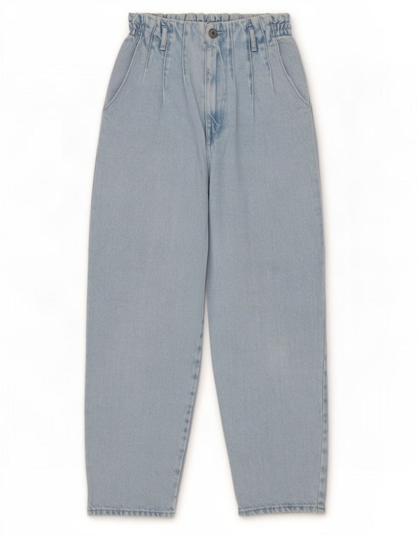 Jeans affusolati a vita alta a palloncino da donna Zara EU 32 2XS W22 L26 Blu