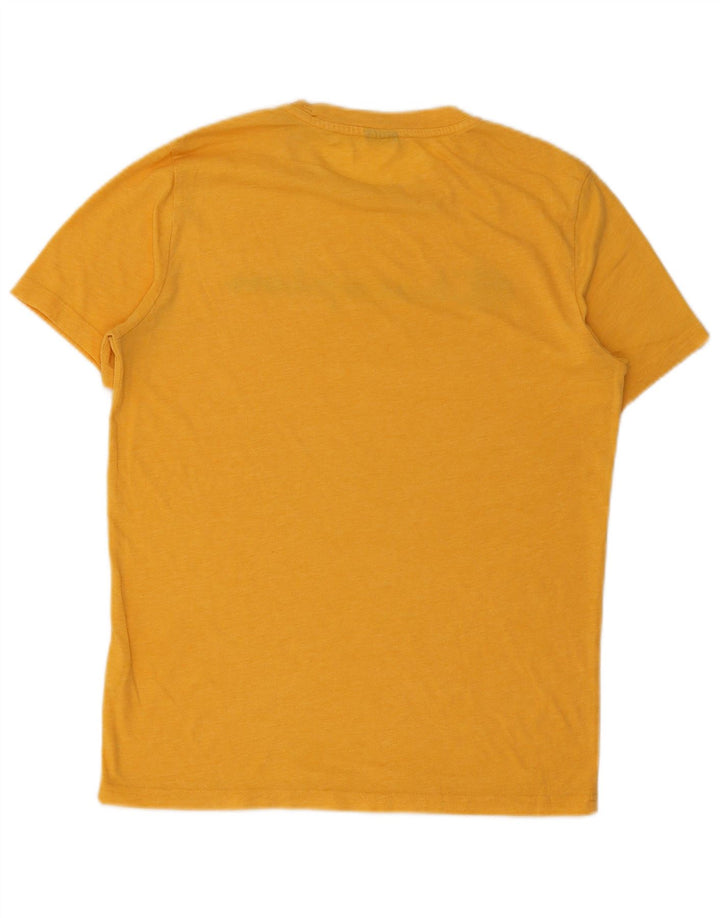 T-shirt grafica da uomo Champion Top piccola gialla