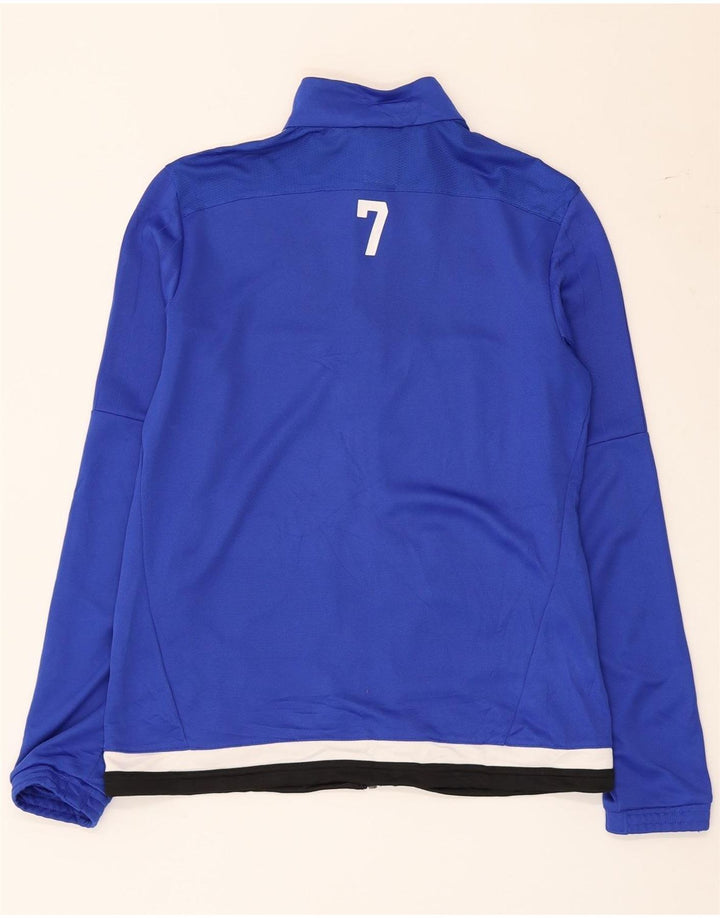 Giacca da ginnastica Adidas Royal White Graphic da donna UK 12/14 Blu medio
