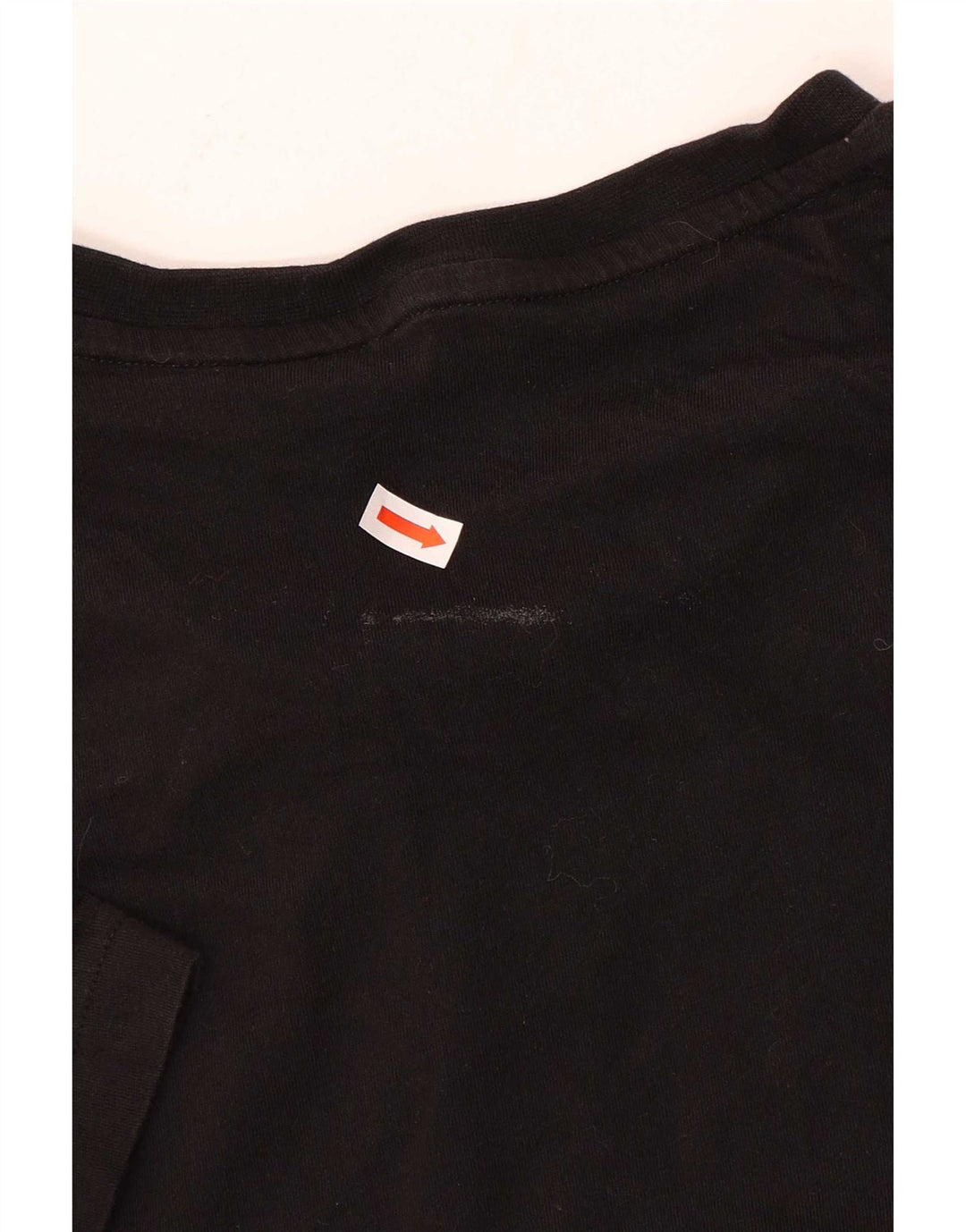 T-shirt grafica da uomo Puma Top Small in cotone nero
