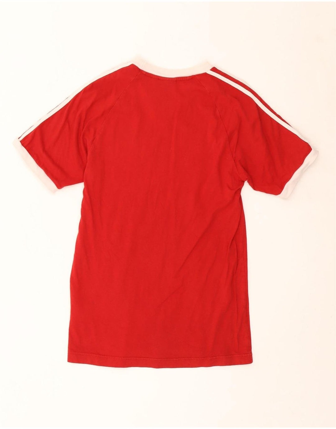 T-shirt Adidas da uomo Top Small rossa in cotone