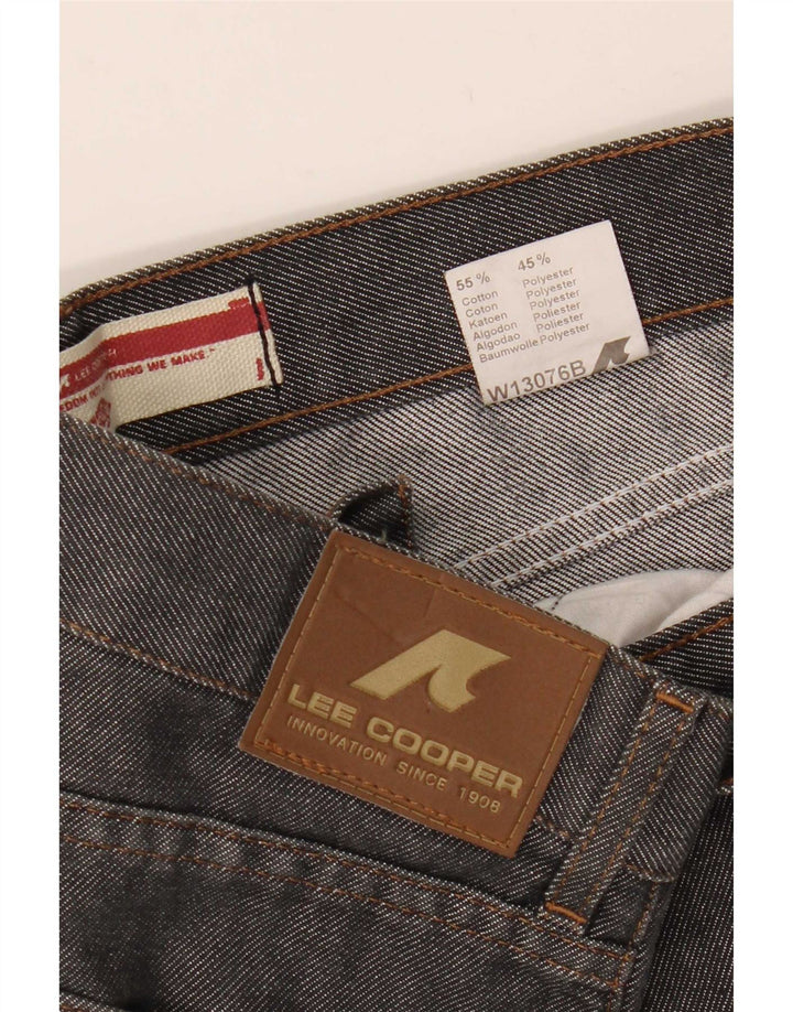 Jeans dritti da uomo Lee W35 L29 cotone grigio