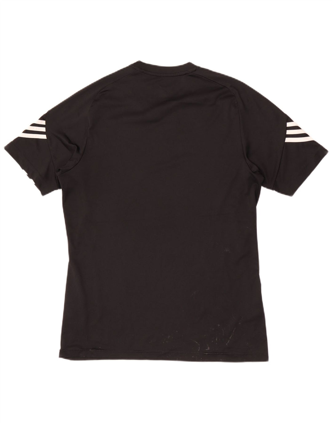 Maglietta grafica Adidas Climalite da uomo, media, nera