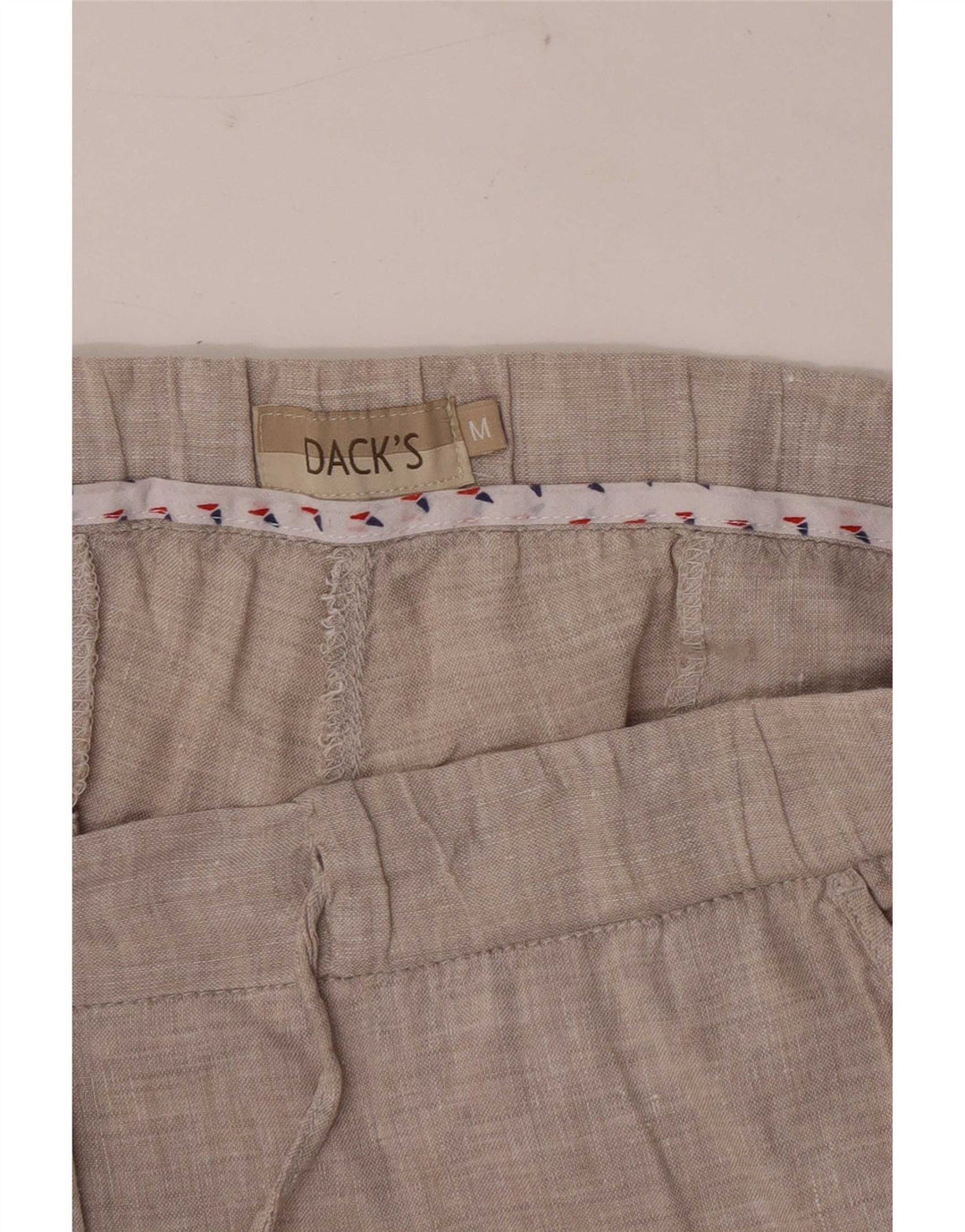 Pantaloni corti da donna dalla vestibilità rilassata di Dack medi W28 L25 Beige