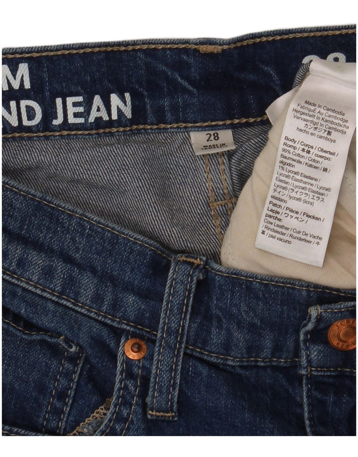 Jeans slim da donna J. Crew W28 L30 cotone blu