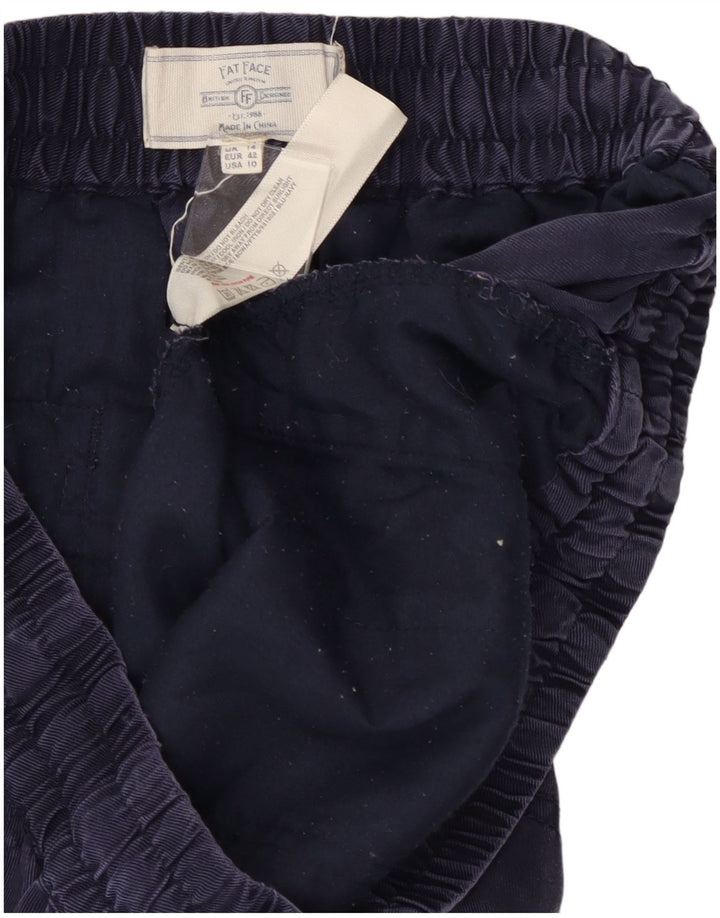 Pantaloni casual da jogging da donna FAT FACE UK 14 Large W28 L26 Blu navy