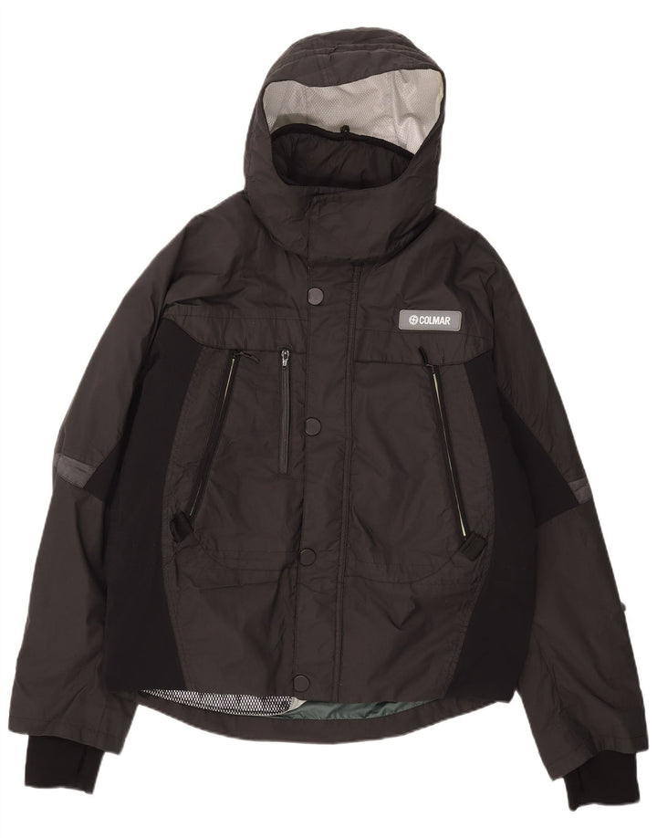 Giacca da sci con cappuccio da uomo Colmar IT 52 Large Black Colourblock