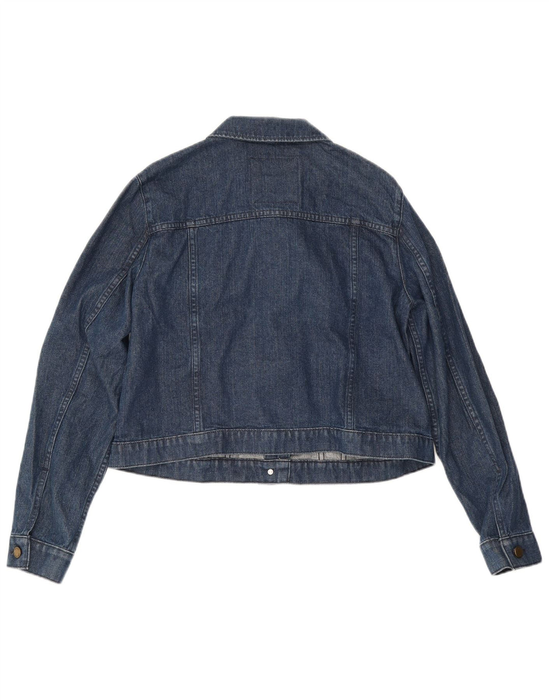 MICHAEL KORS Giacca corta in denim da donna UK 18 XL Cotone blu