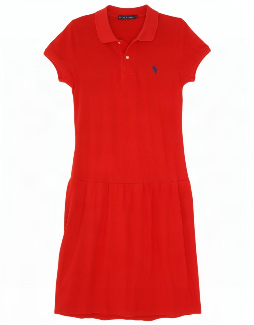 Abito polo da donna Ralph Lauren UK 10 piccolo rosso