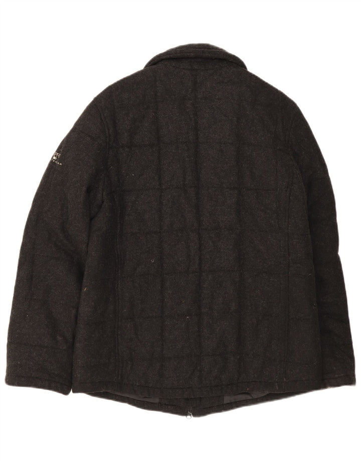 Giacca imbottita oversize da donna Esprit UK 10 piccola in nylon nero