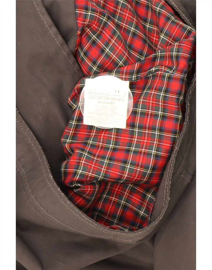 Giacca militare da donna Kennedy UK 14 Cotone grigio medio