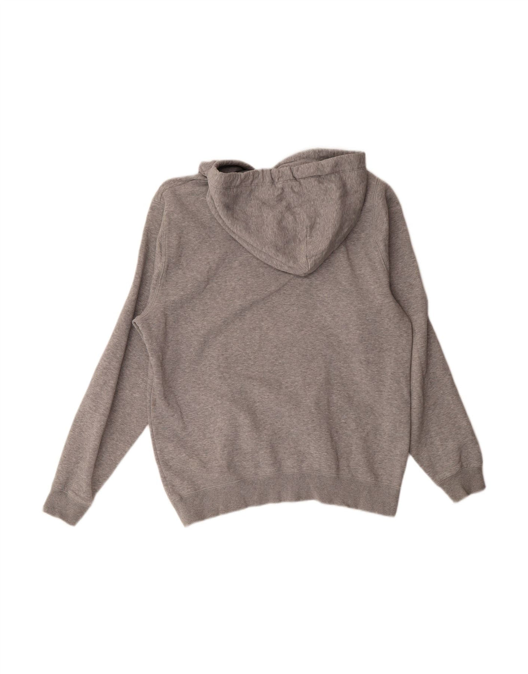 JACK WILLS Mens Graphic Hoodie Jumper Medium Grey Cotton