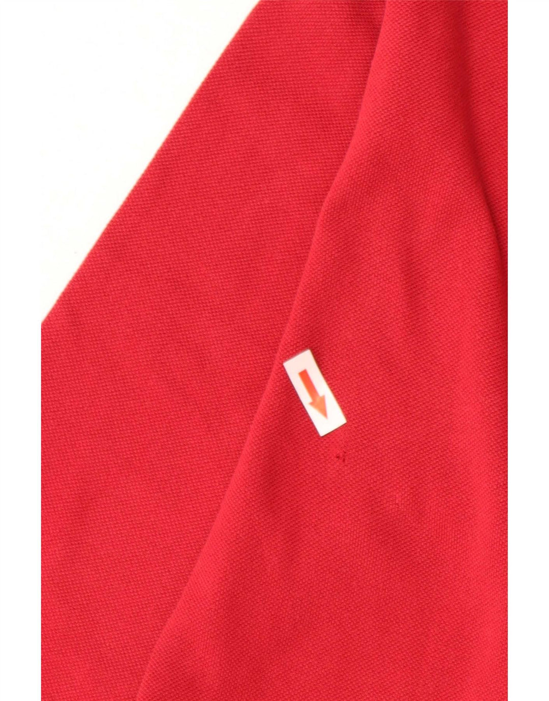 Polo Kappa Uomo Manica Lunga Large Rossa in Cotone
