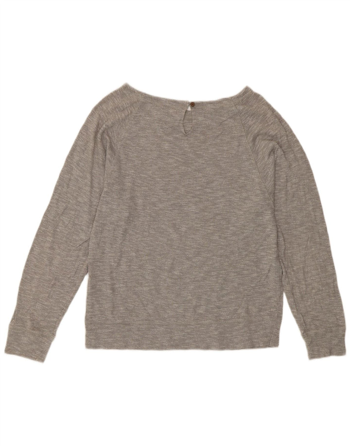 Felpa da donna The North Face Jumper UK 14 Cotone chiazzato grigio medio