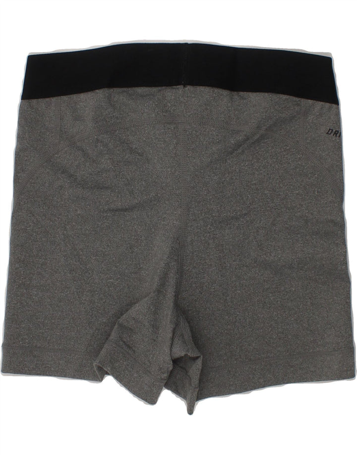 NIKE Boys Dri Fit Sport Shorts 9-10 Years Small Grey Polyester Vintage Nike and Second-Hand Nike from Messina Hembry 