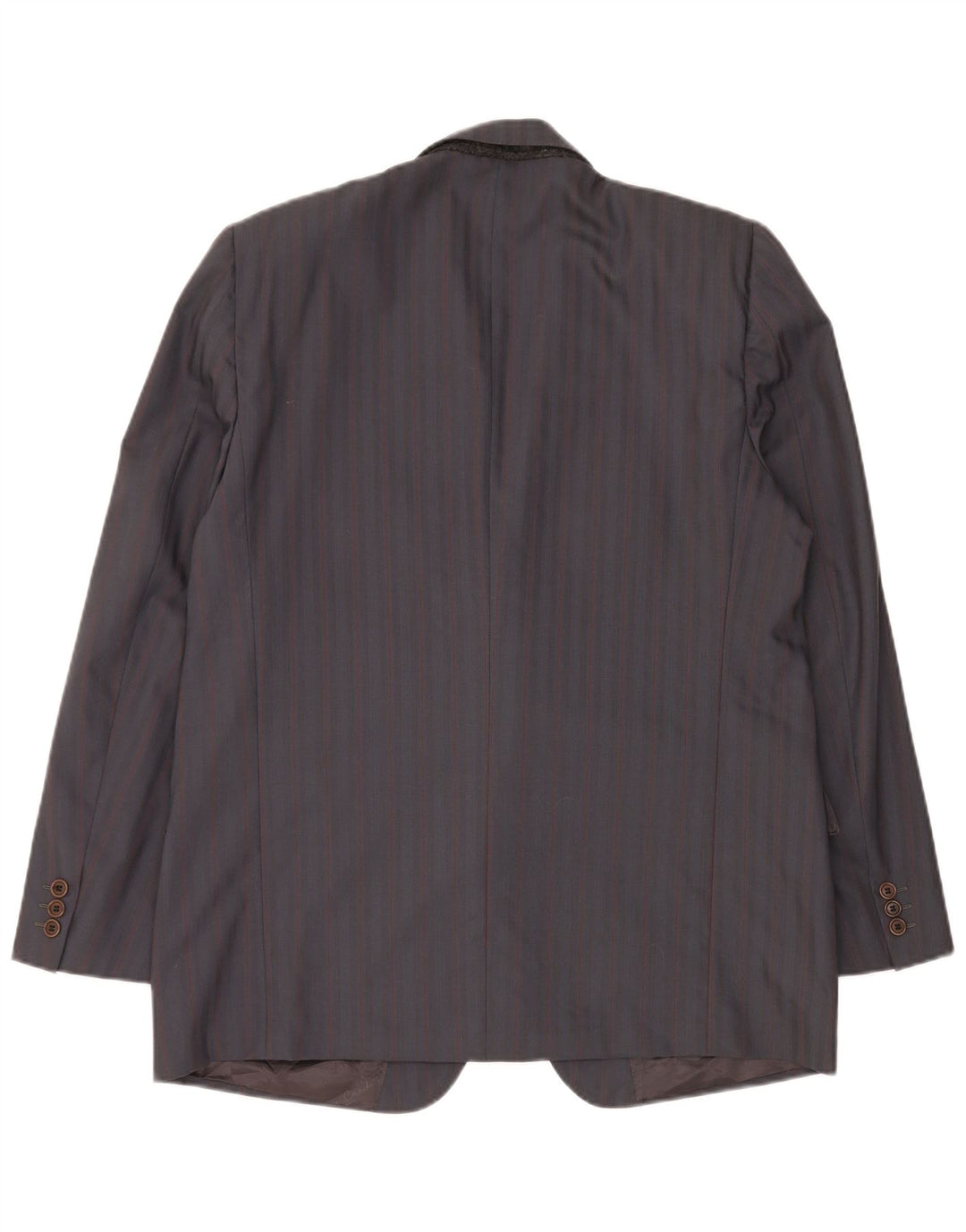 Giacca blazer da uomo a 2 bottoni Pierre Cardin IT 54 2XL a righe grigie