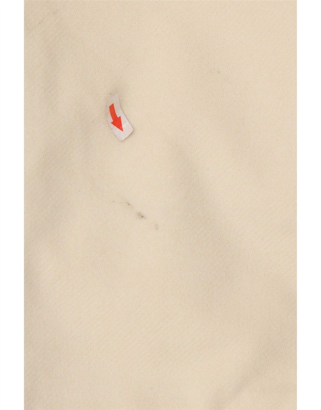 Soprabito da donna Zara UK 16 grande poliestere bianco
