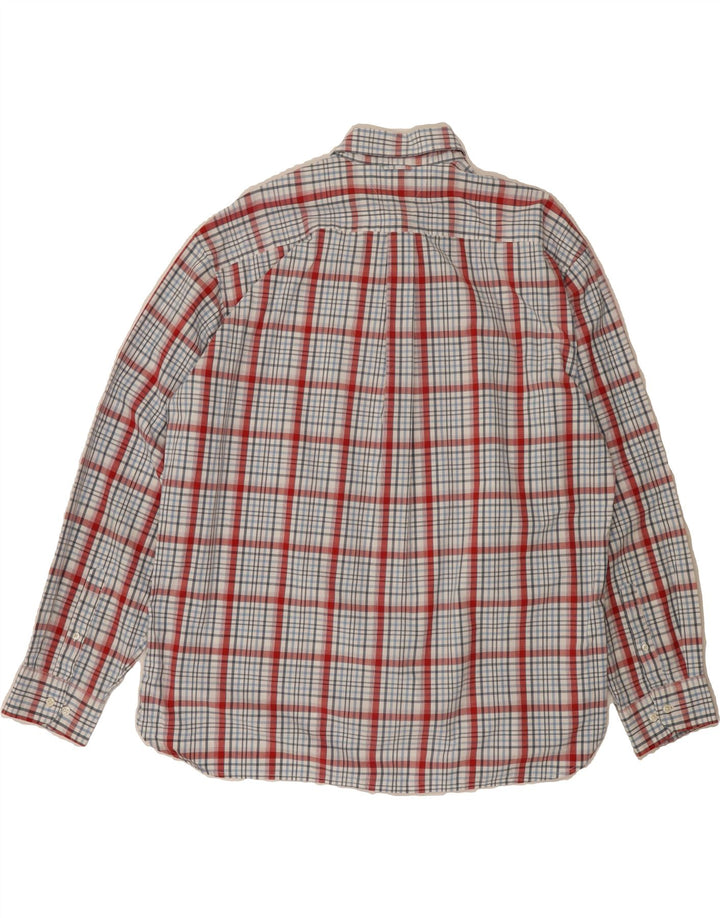 TOMMY HILFIGER Mens Shirt 2XL Red Check Vintage Tommy Hilfiger and Second-Hand Tommy Hilfiger from Messina Hembry 