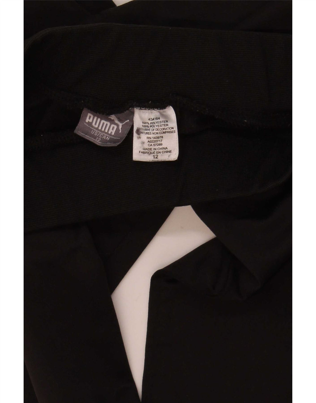 Pantaloni da tuta da ragazzo Puma Joggers 11-12 anni Poliestere nero