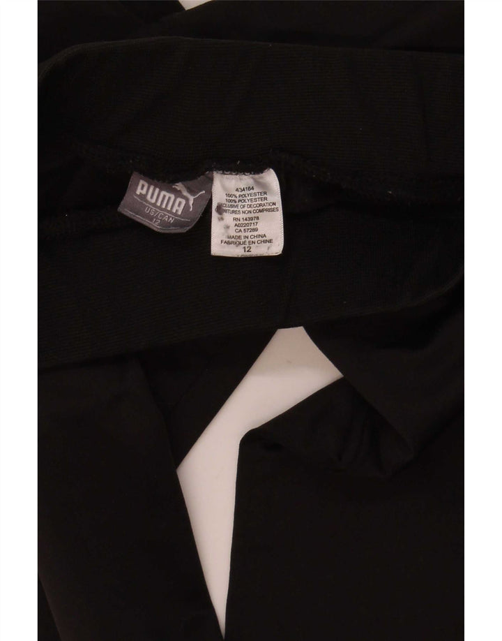 Pantaloni da tuta da ragazzo Puma Joggers 11-12 anni Poliestere nero