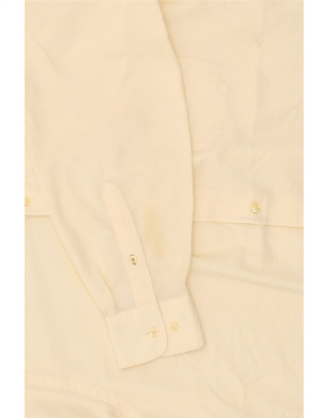 DOCKERS Mens Wrinkle Free Shirt Medium Beige Cotton Vintage Dockers and Second-Hand Dockers from Messina Hembry 