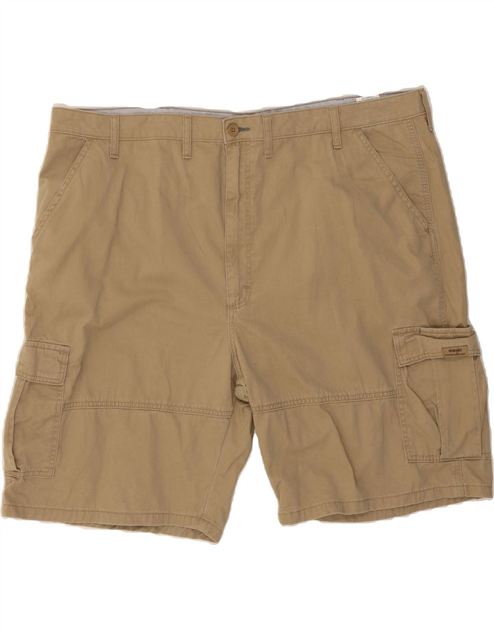 WRANGLER Mens Cargo Shorts W46 3XL Beige Cotton Vintage Wrangler and Second-Hand Wrangler from Messina Hembry 