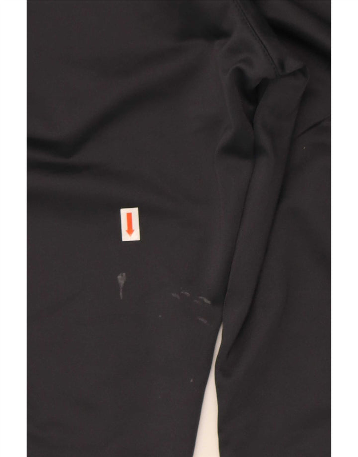 Pantaloni da tuta da uomo Kappa in poliestere color block medio nero
