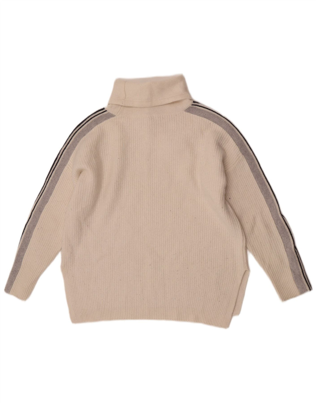 Maglione maglione a collo alto da donna The White Company UK 14 Bianco medio
