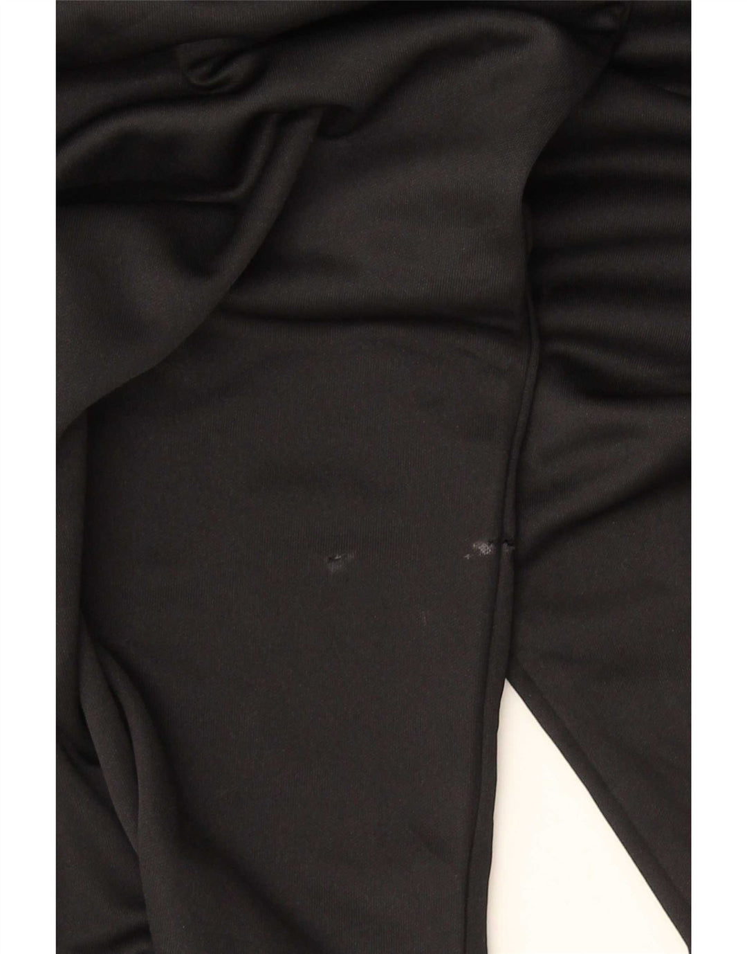 Top Adidas da uomo con zip e collo a maniche lunghe XL in poliestere nero