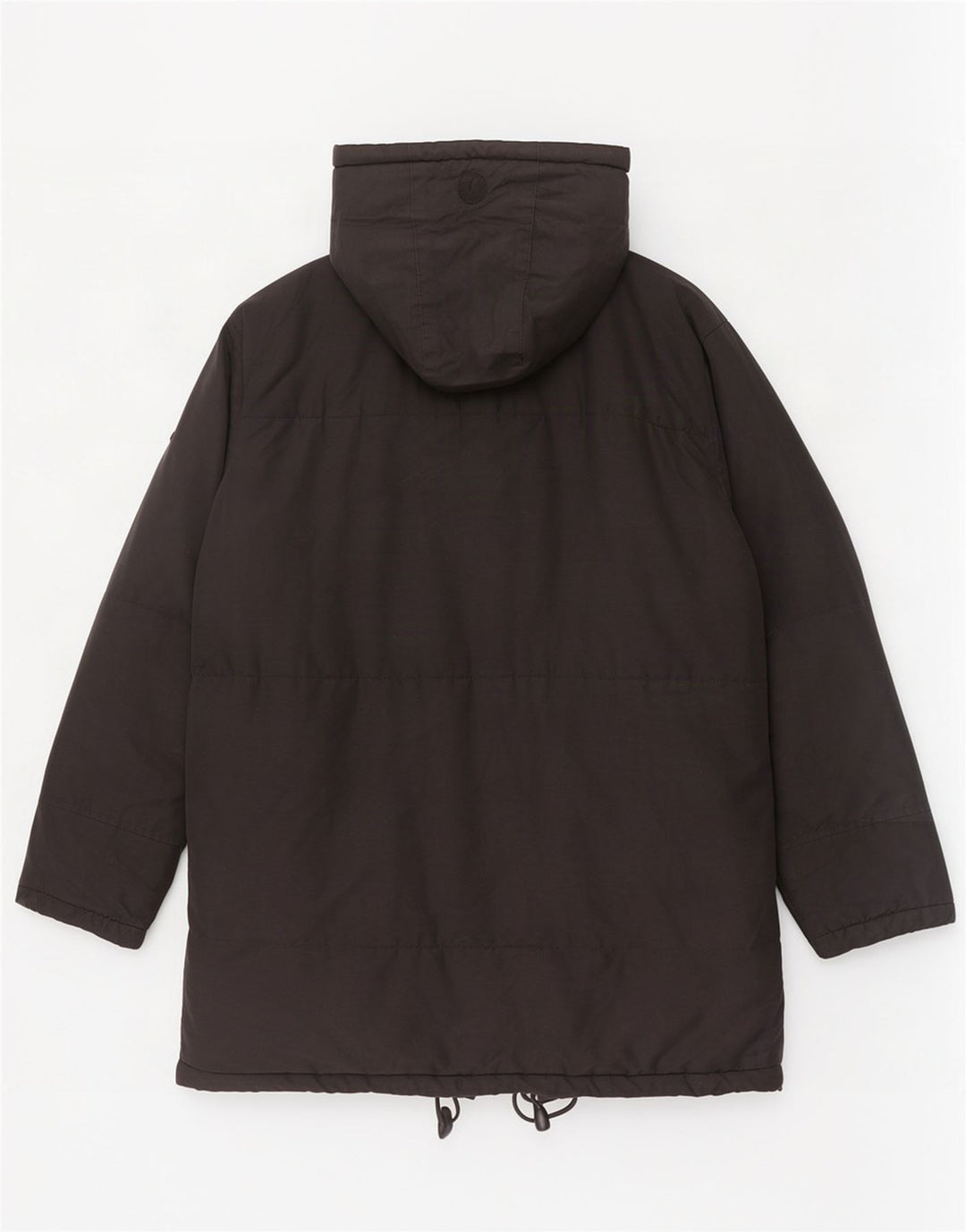 Giacca Parka con cappuccio da uomo Asics UK 40 grande nera