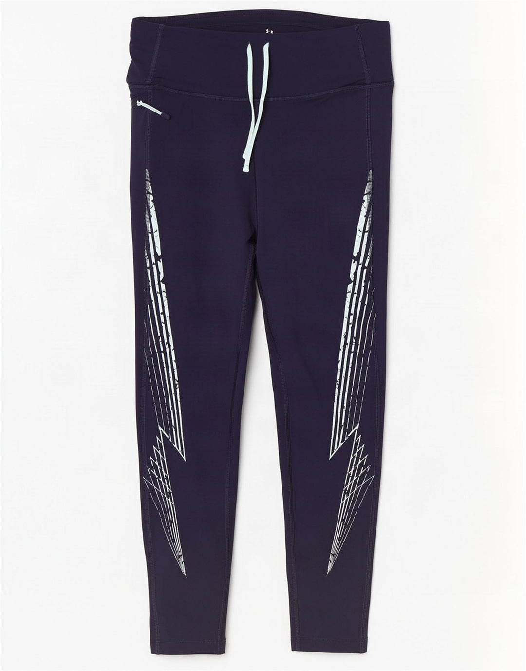 Leggings grafici da donna Under Armour UK 12 medio poliestere blu navy