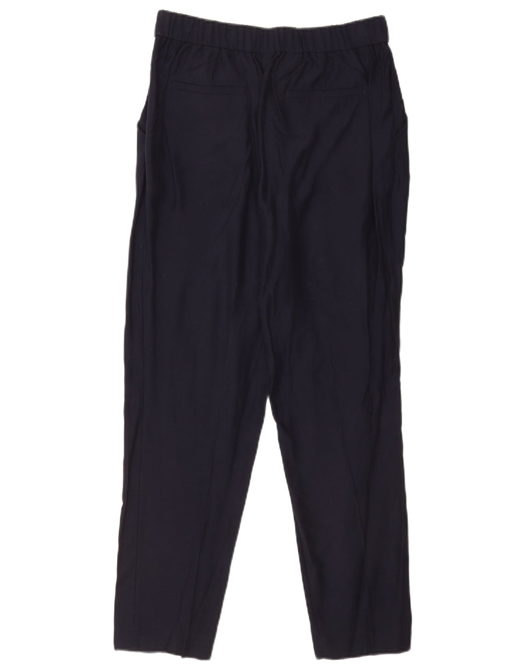 Pantaloni chino dritti da donna Massimo Dutti EU 40 medio W30 L29 blu navy