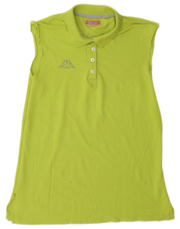 Polo senza maniche da donna Kappa UK 20 2XL Verde