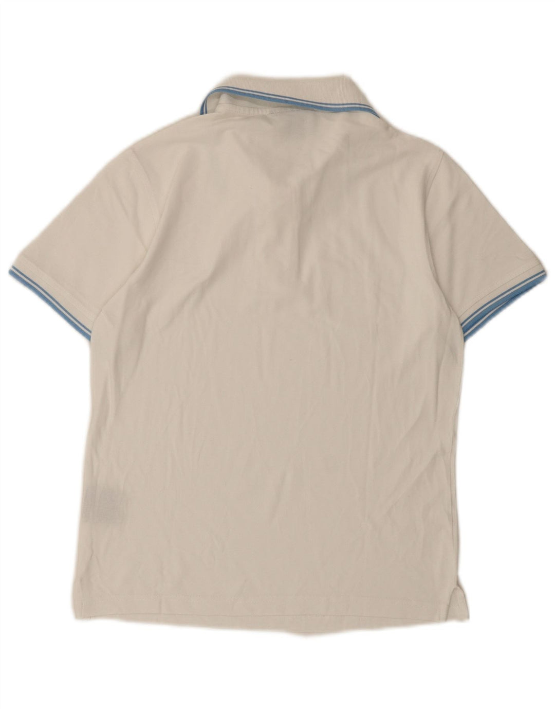 Polo Diadora Uomo Small Bianca in Cotone