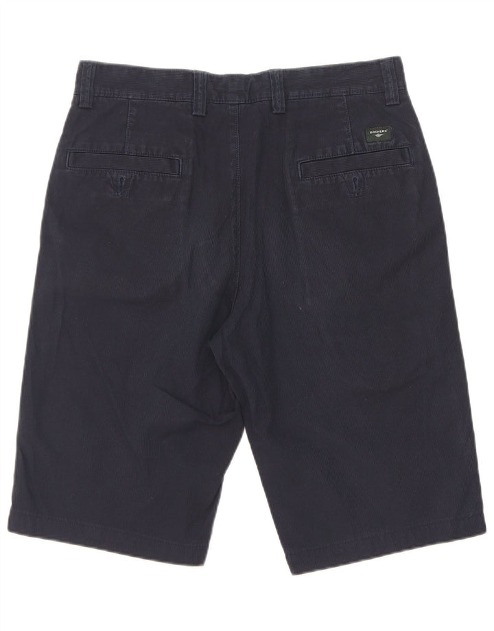 Pantaloncini chino slim fit da uomo Dockers W30 medio blu navy