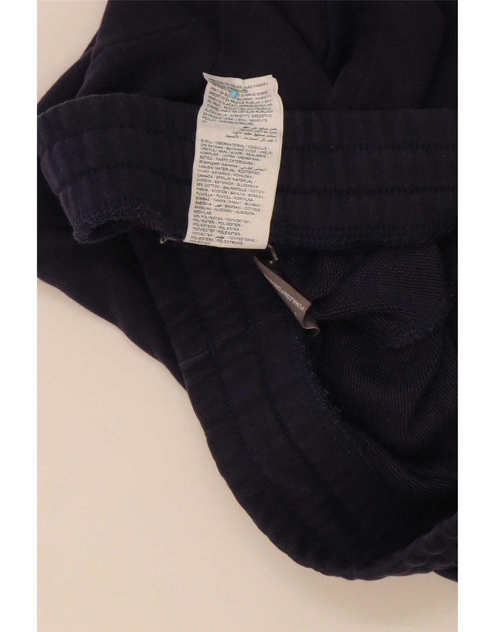 Pantaloncini sportivi da uomo Puma Large in cotone blu navy