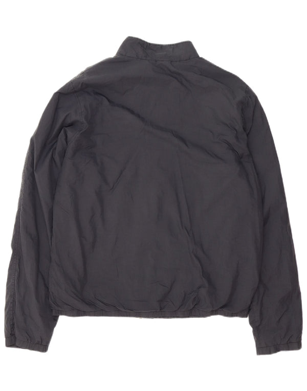 Giubbotto bomber da uomo LACOSTE taglia 5 grande nero in poliammide