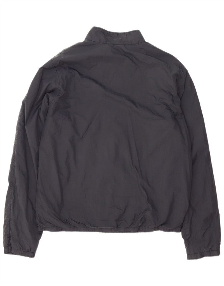 Giubbotto bomber da uomo LACOSTE taglia 5 grande nero in poliammide