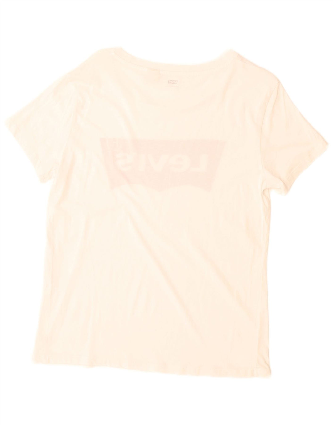 T-shirt grafica da donna Levi's Top UK 14 Medium White
