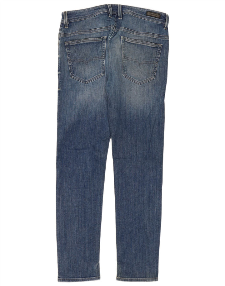 Jeans slim da uomo Diesel W32 L31 cotone blu