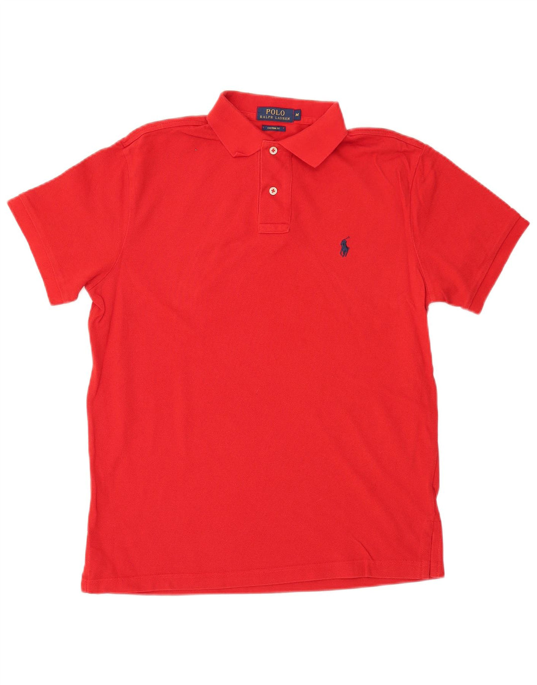Polo Ralph Lauren da uomo su misura Polo in cotone rosso medio