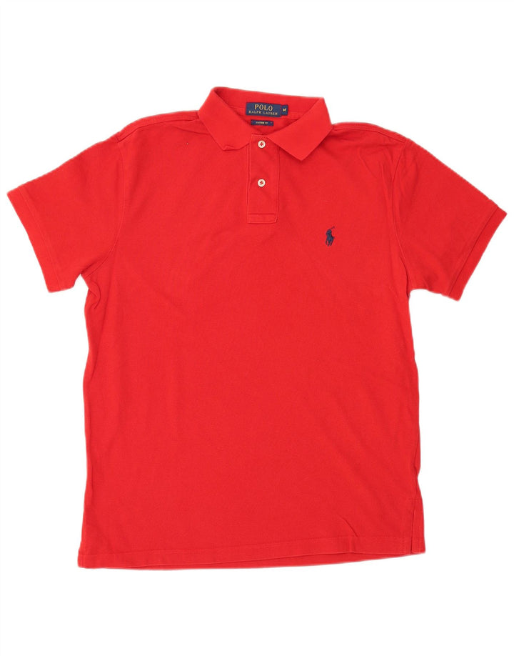 Polo Ralph Lauren da uomo su misura Polo in cotone rosso medio
