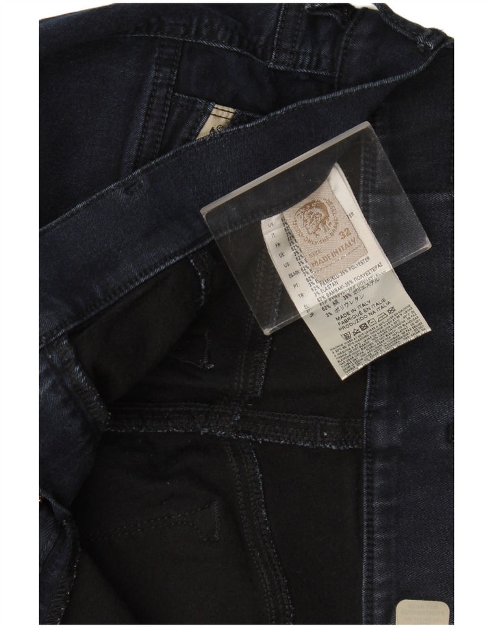 Jeans slim da donna Diesel W32 L28 cotone blu navy