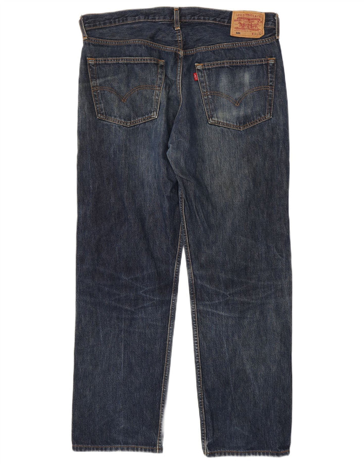 Levi's Uomo 501 Jeans dritti W38 L30 Cotone blu navy